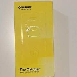 TOOLETRIES The Catcher Magnetized Bottle Opener - Yellow